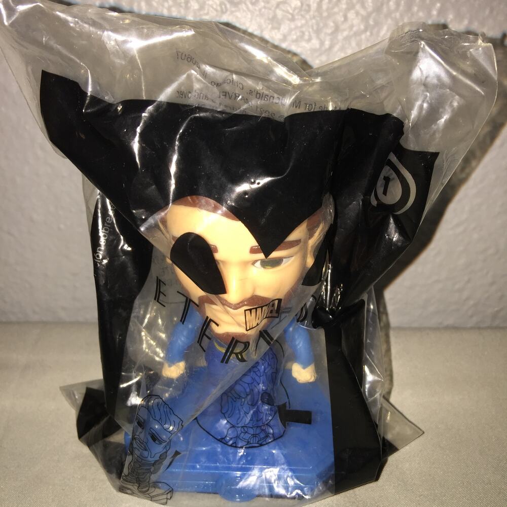 FF Toy McDonald's Sealed New Marvel Eternals Ikaris Toy 1 Super Hero Blue Figure